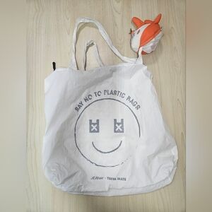 JEJUair X TRAVEL MATE Reusable Packable Shopping Bag "Say no to Plastic Bags"